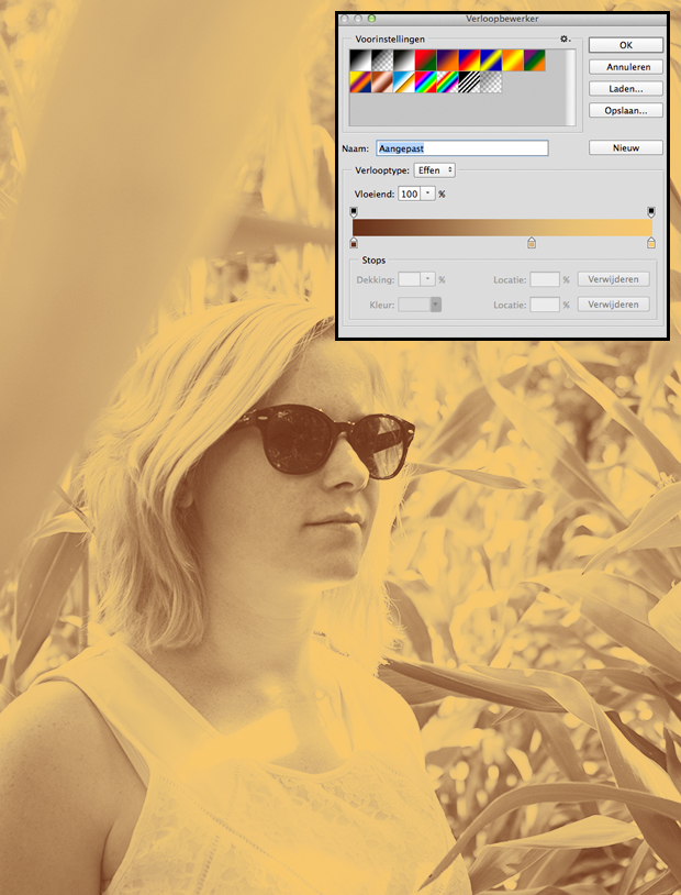 Warme lente gloed over je foto in Photoshop tutorial