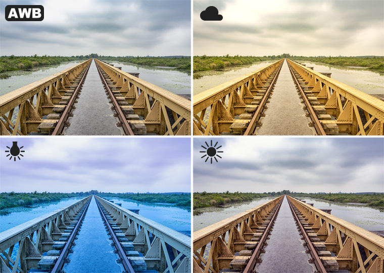 witbalans instellen camera