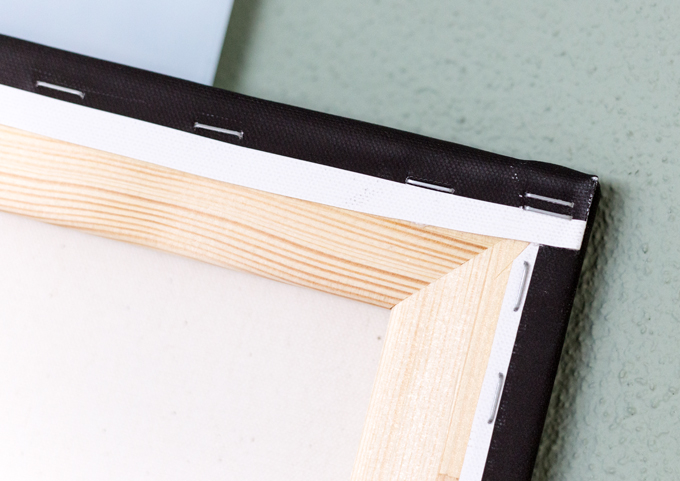 canvas print aan de muur