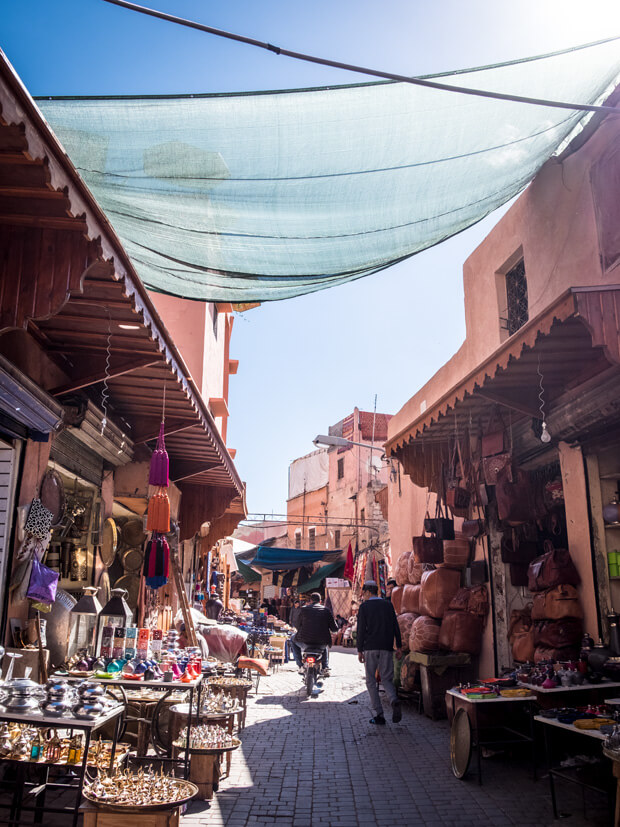 souks in marrakesh