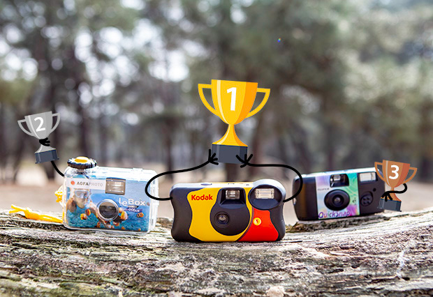 fijne wegwerpcamera voor fotografie