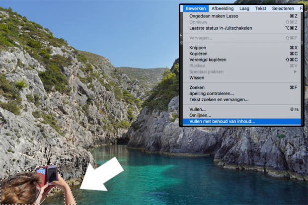 Vullen met behoud van inhoud