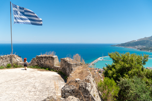 Venetiaans kasteel zakynthos