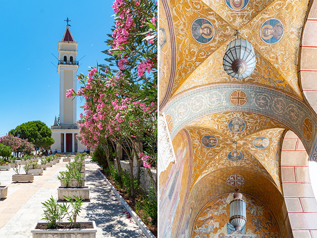 kerk zakynthos stad