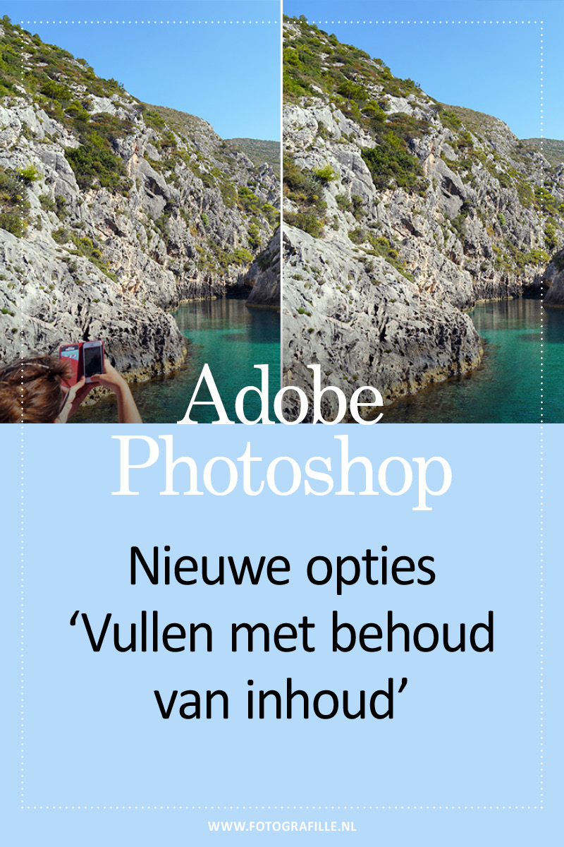 photoshop vullen met inhoud