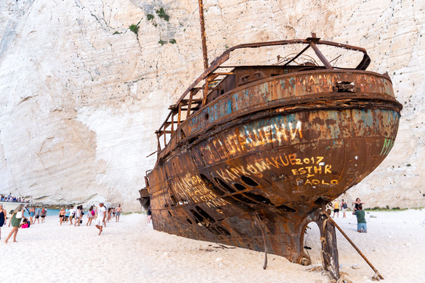 Navagio Beach scheepswrak