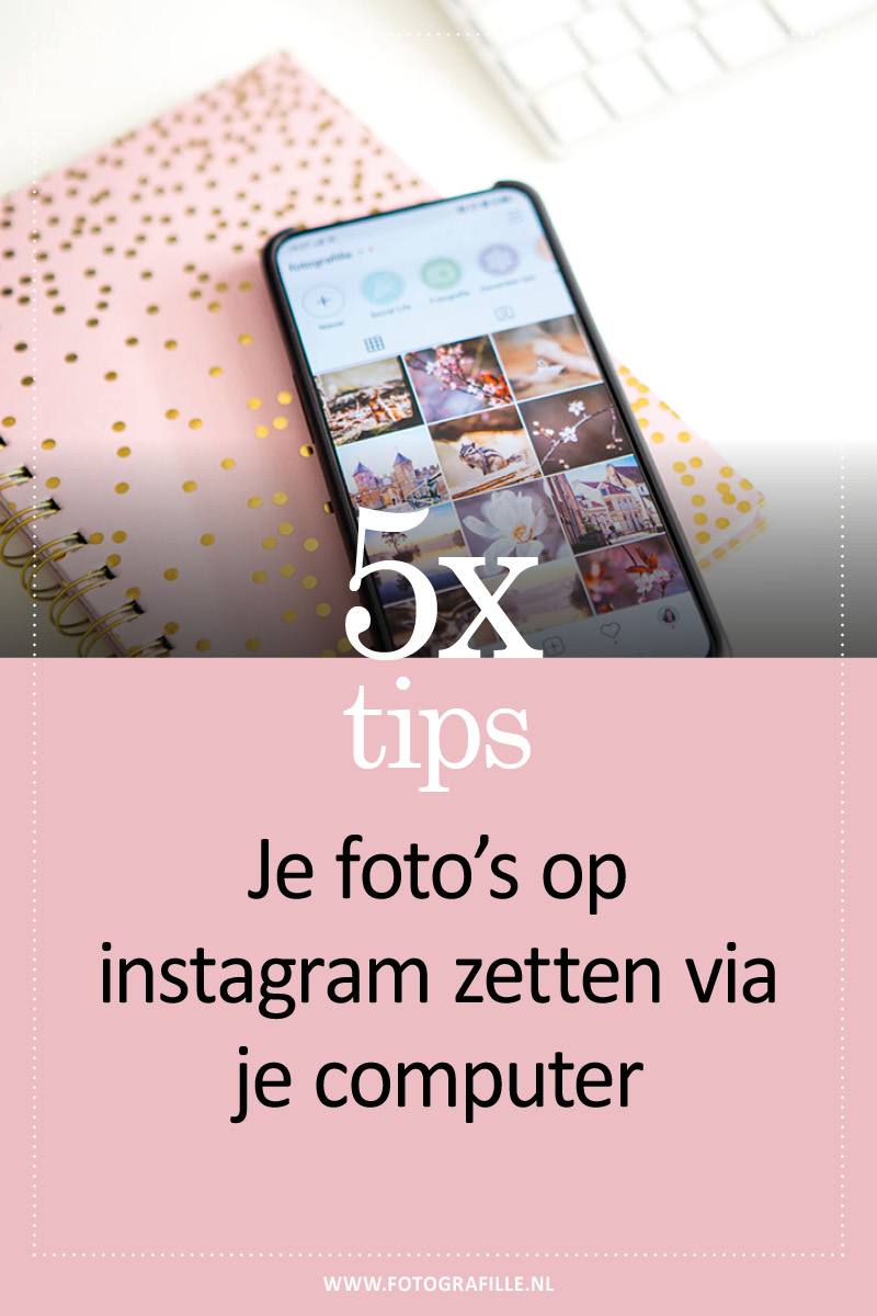 instagram via computer