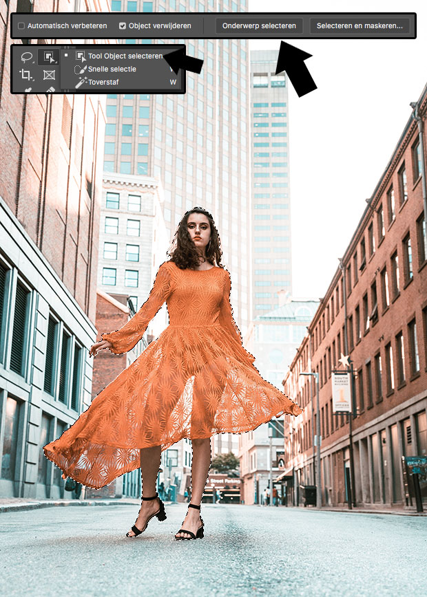 onscherpe achtergrond in je foto met Photoshop