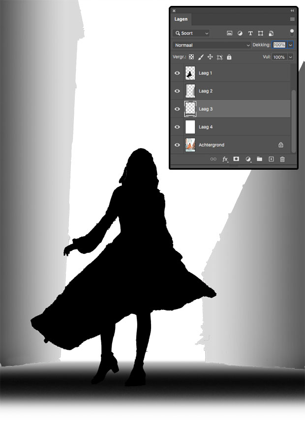 onscherpe achtergrond photoshop