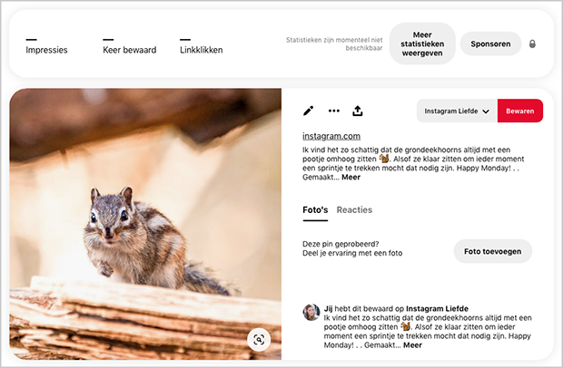 Instagram foto's automatisch op Pinterest