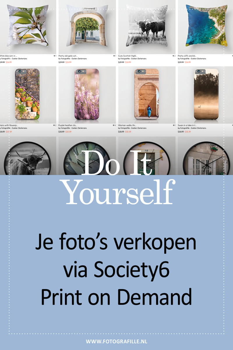 foto's verkopen society6
