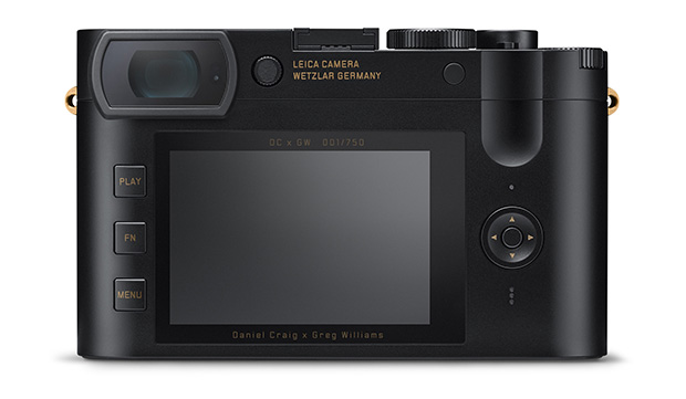 Leica Q2 limited edition Daniel Craig & Greg Williams
