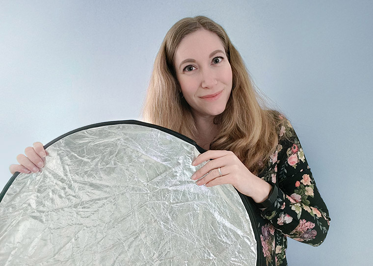 reflectiescherm gebruiken fotografie