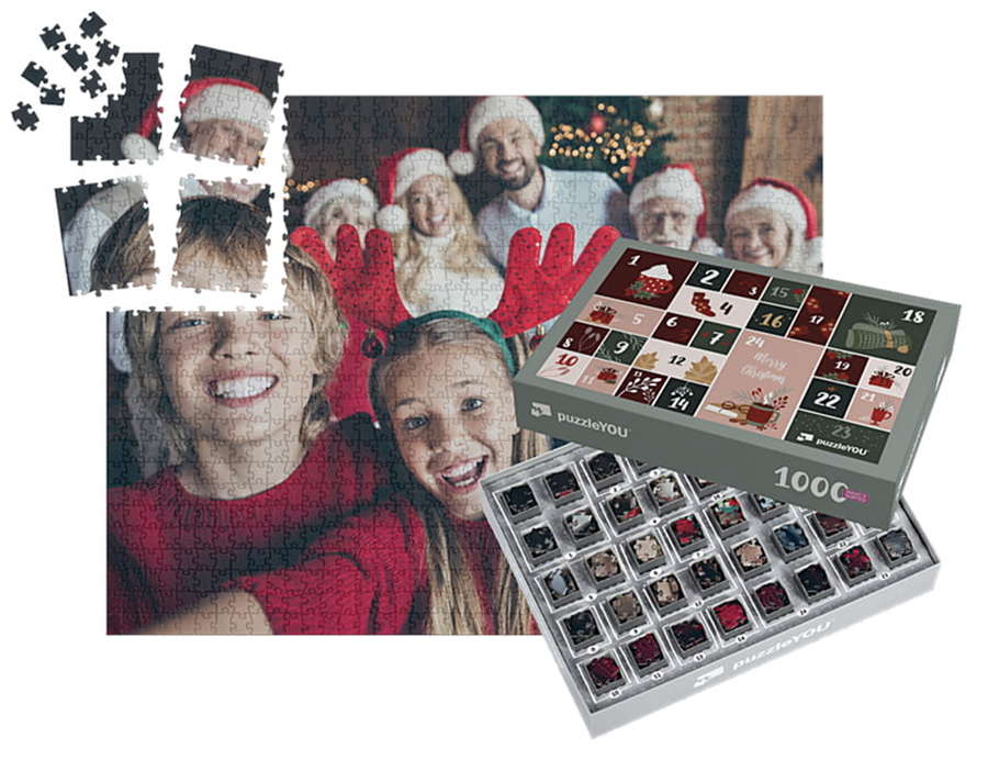eigen adventskalender met foto maken in 2025