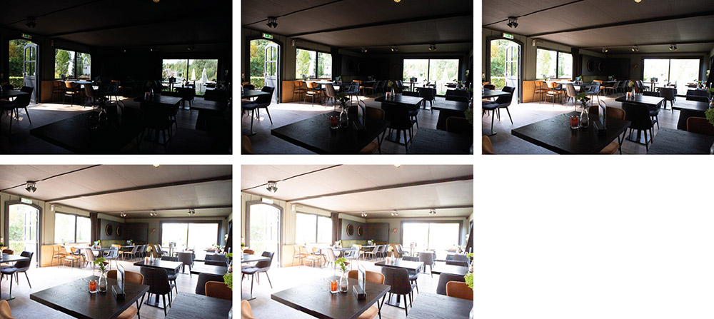 Exposure Bracketing: serie foto's met verschillende belichtingen maken