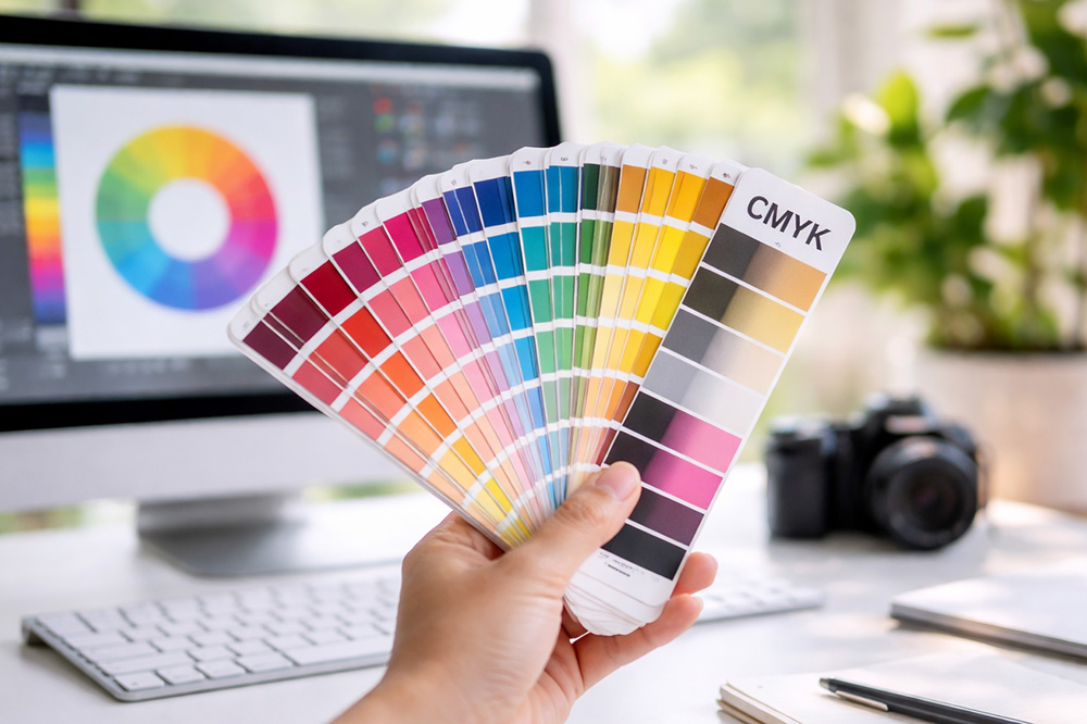 RGB of CMYK kleuren voor fotografie en drukwerk