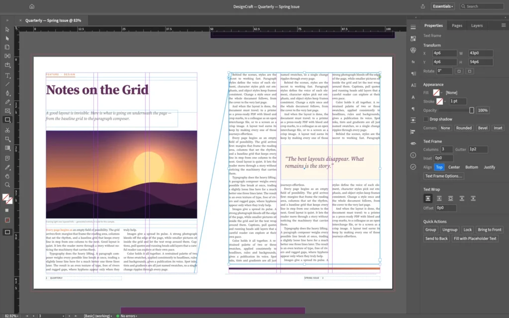 Gratis alternatief voor Adobe InDesign met ArtCraft